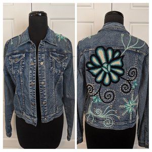 Alma Soul Embroidered Denim Jacket